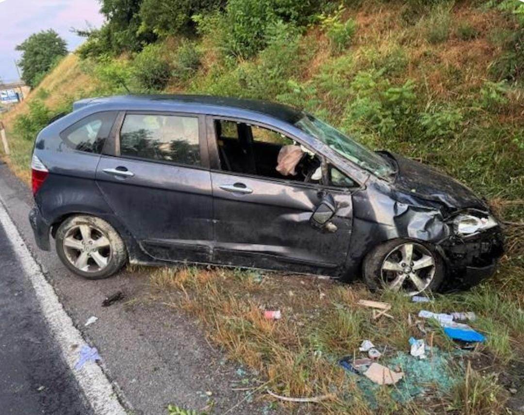 Incidente Verona tangenziale ovest - Honda uscita autonoma