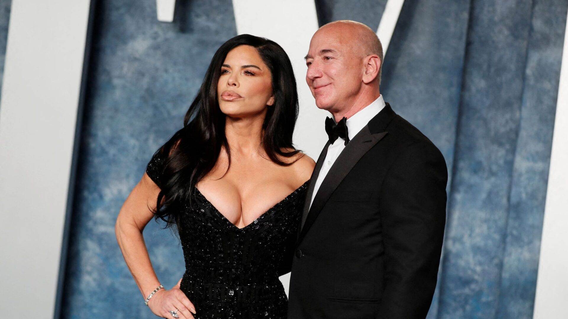 Laura Sanchez e Jeff Bezos