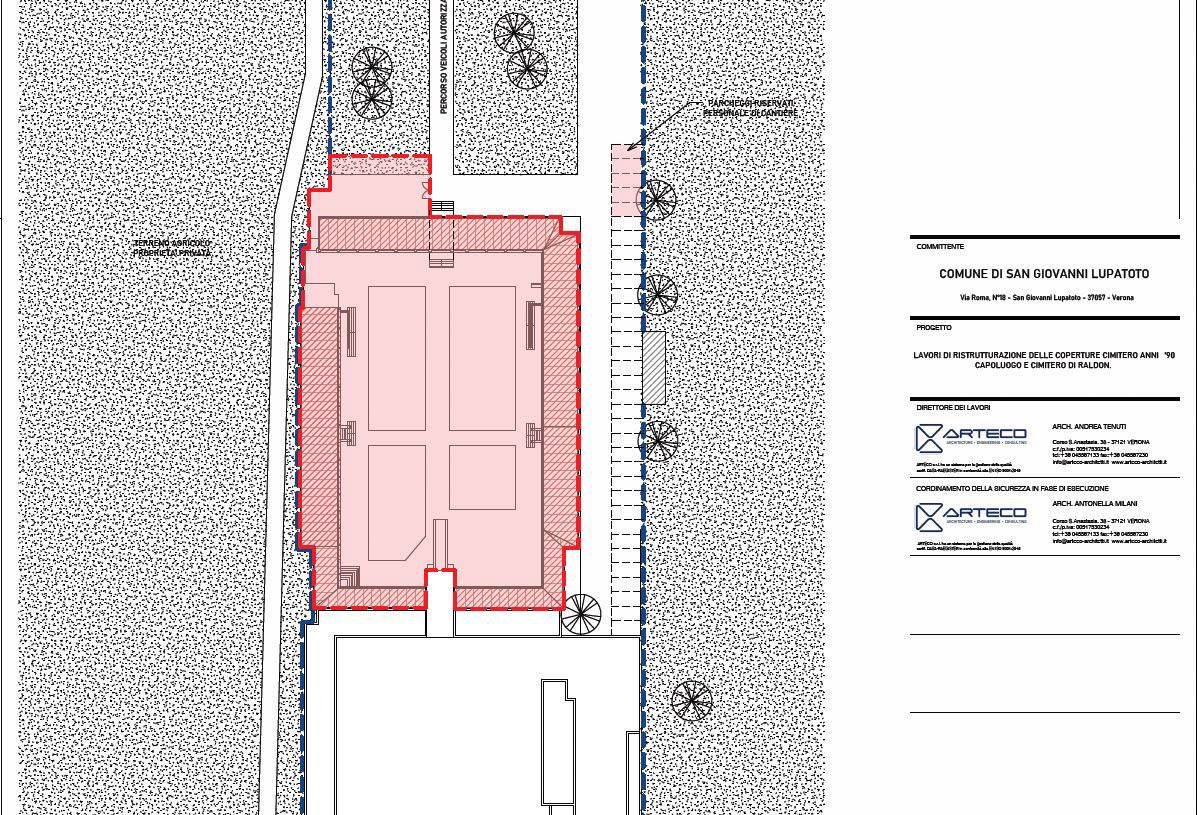 Lavori cimitero Raldon