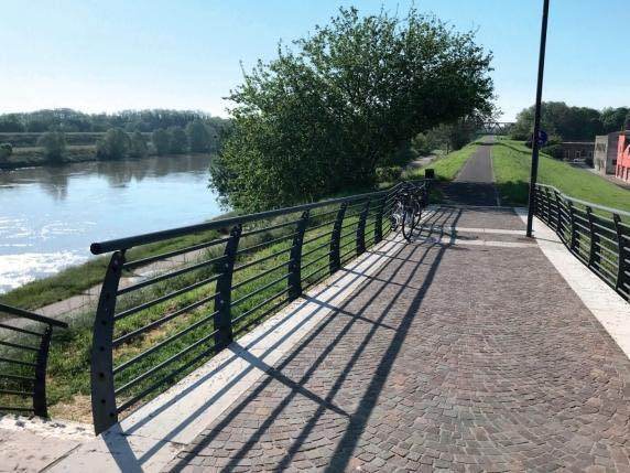 Legnago argine Adige