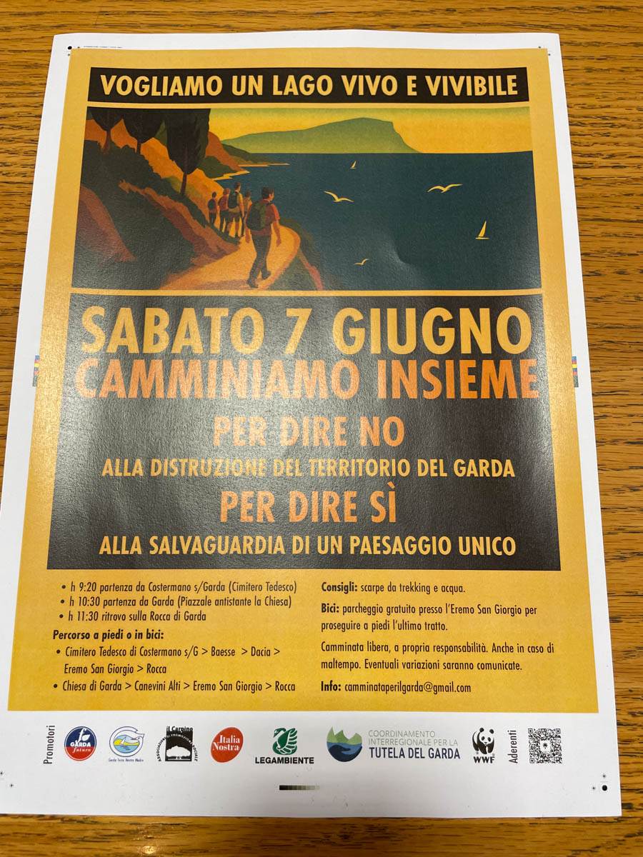 Manifestazione Garda ambiente - Locandina