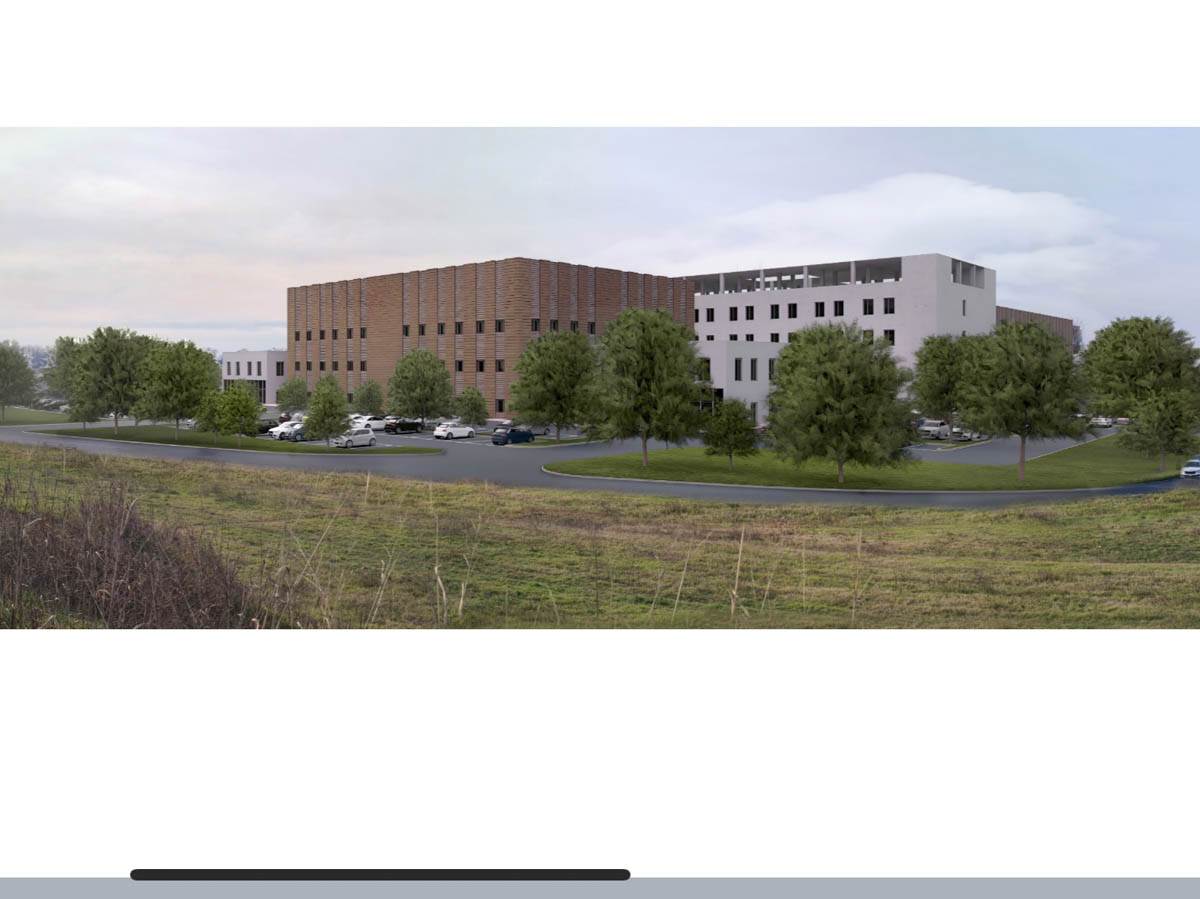 Nuovo ospedale di Legnago - rendering