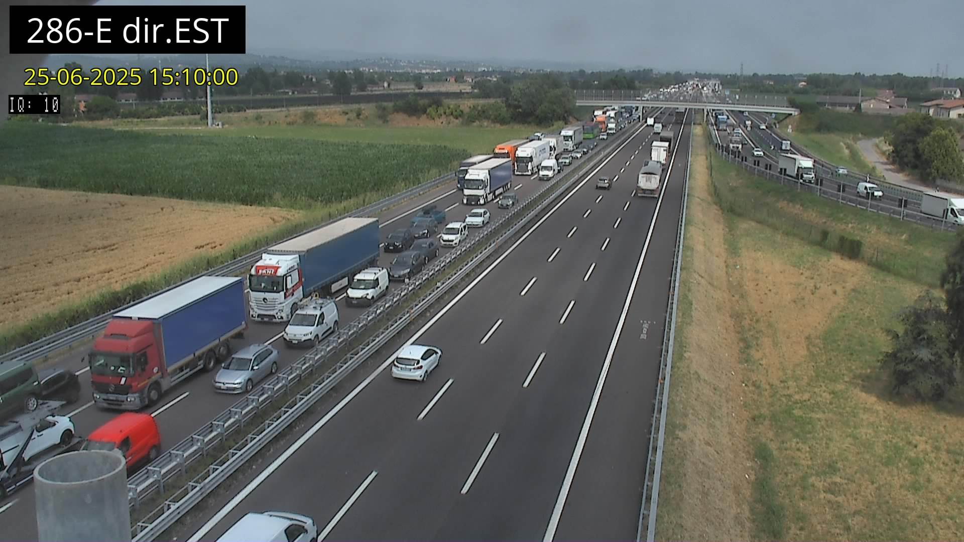 Traffico A4 25.06.2025