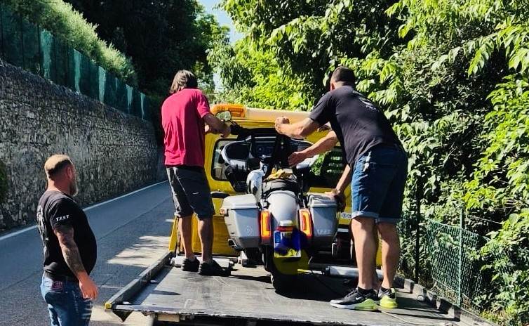 polizia locale lazise biker