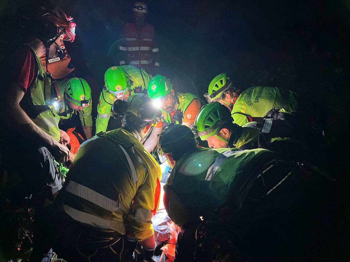 soccorso alpino escursionista disperso