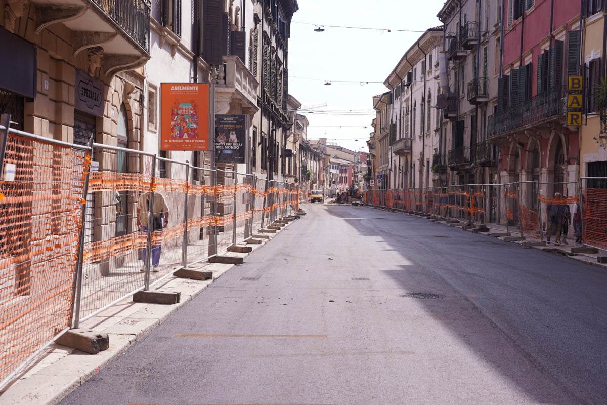 Cantiere Veronetta, via XX Settembre (11 luglio 2025)