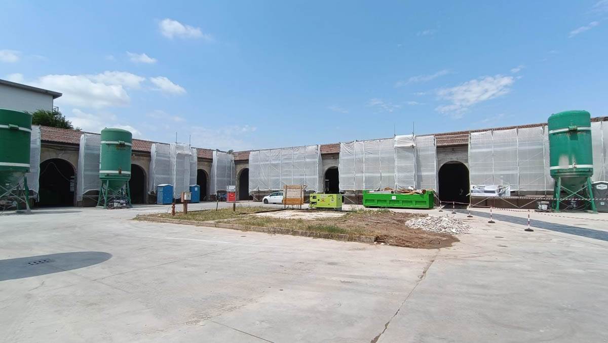 Cantiere via Giolfino - ex Croce Rossa