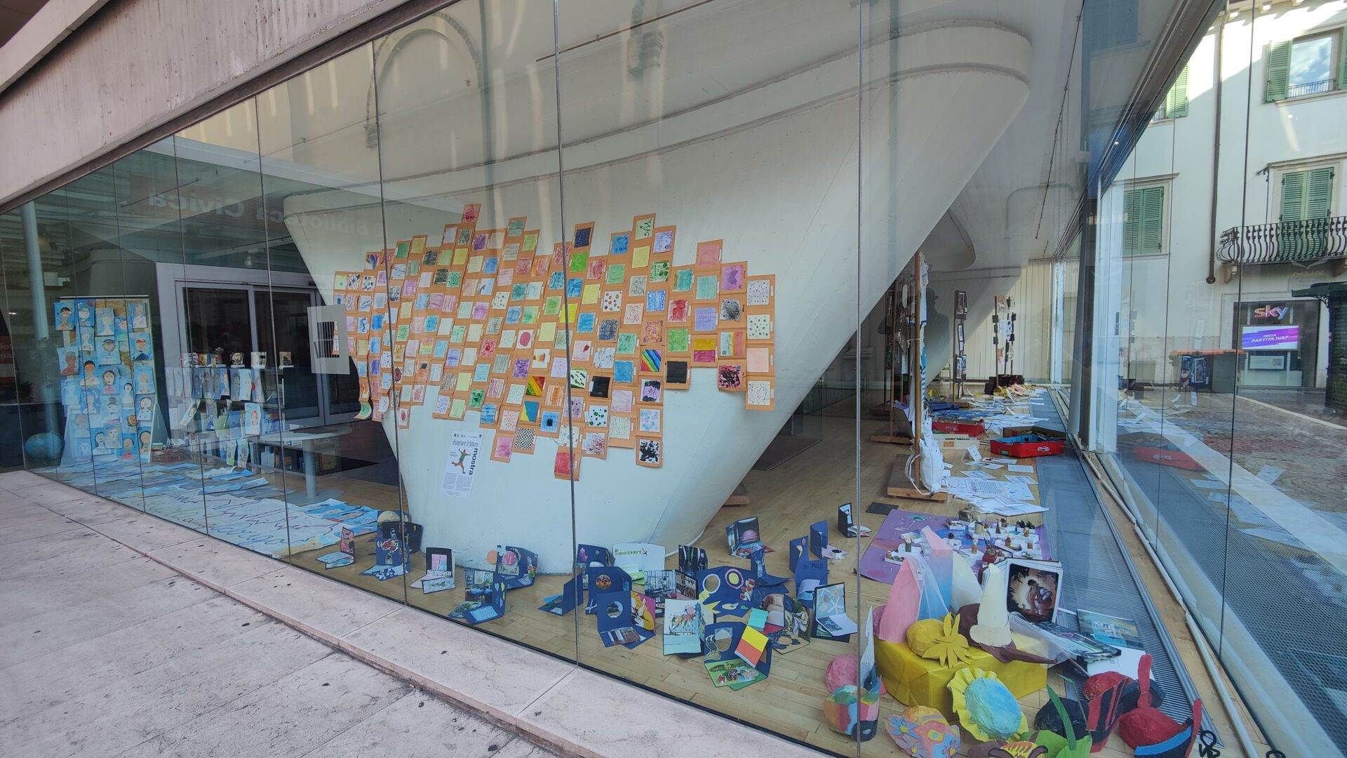 Disegnare il futuro mostra Biblioteca Civica Verona