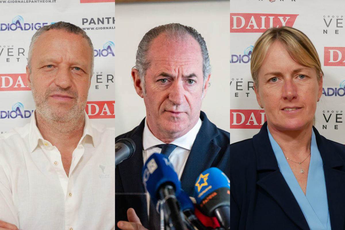 Flavio Tosi, Luca Zaia, Elisa De Berti