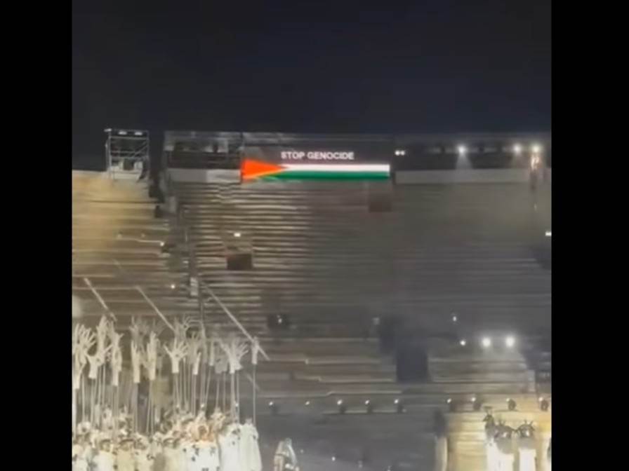 Gaza Arena durante Aida