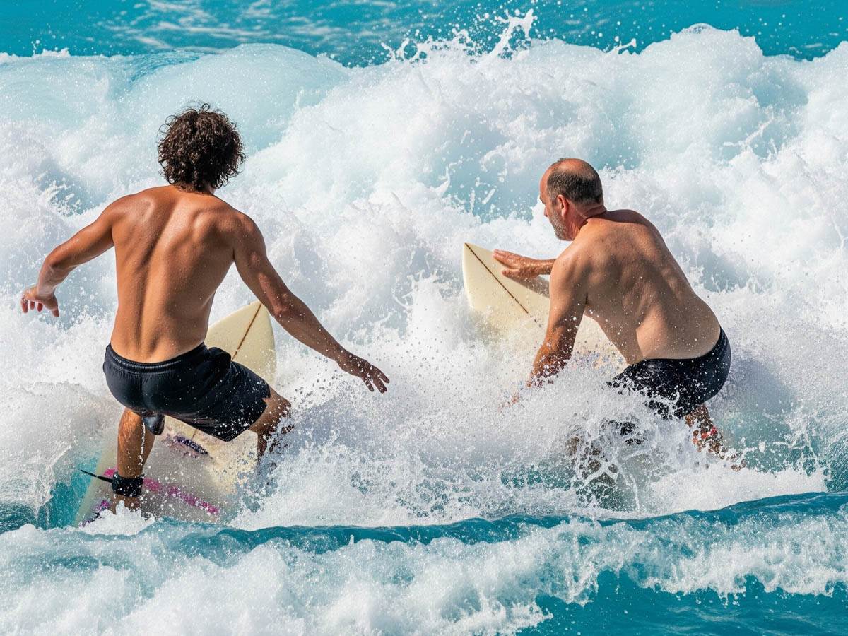 Giunta surf Immagine generata con AI