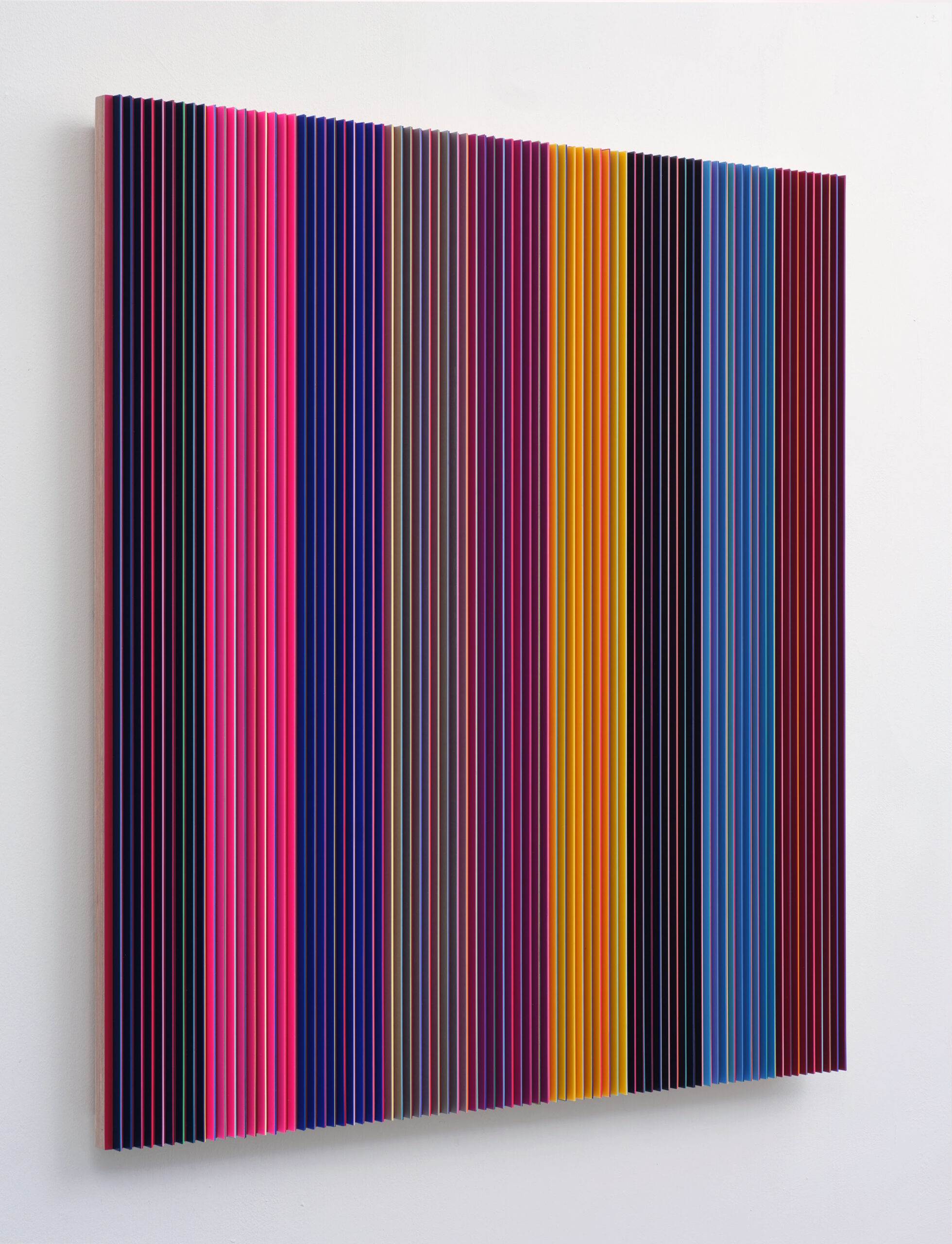 Jürgen Paas, Jukebox, PVC on Multiplex, 2024, 118x118x8cm
