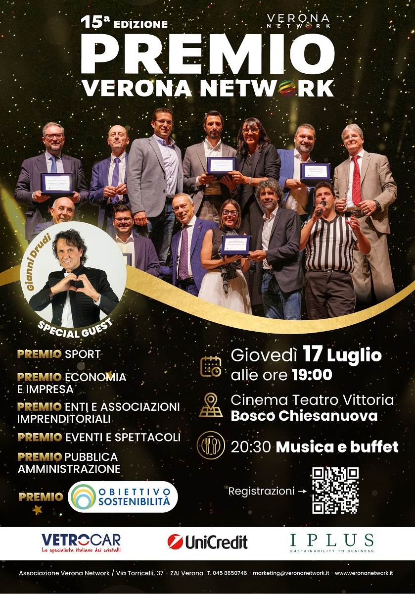 Locandina Premio Verona Network 2025