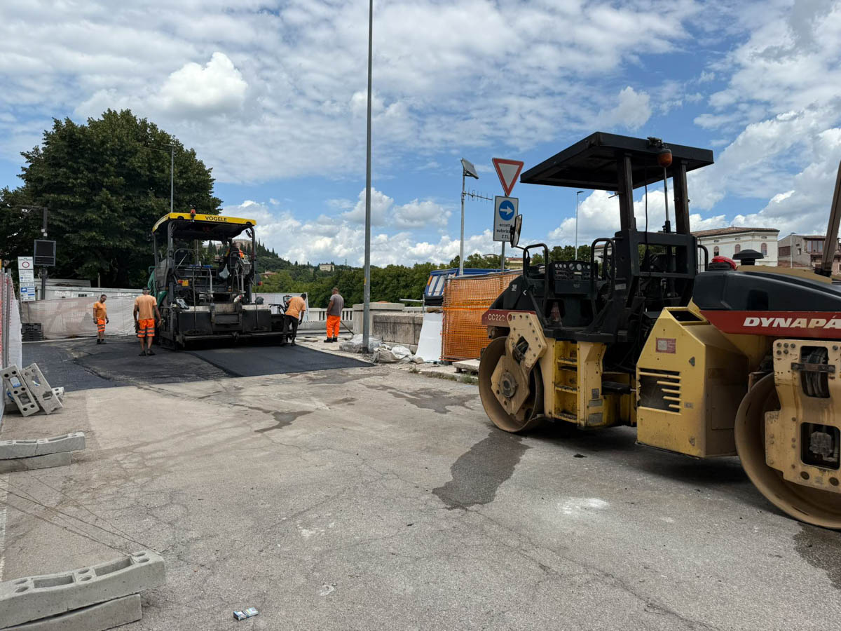 Ponte Nuovo - asfaltatura