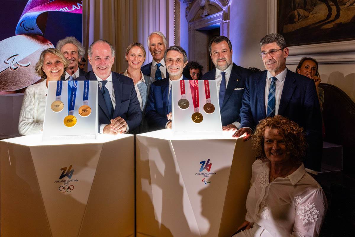 Presentazione medaglie Milano Cortina 2026