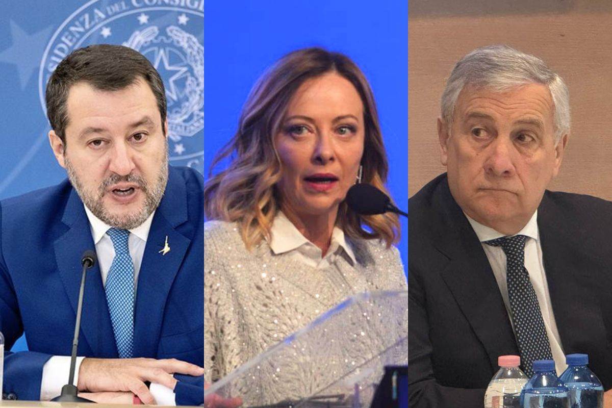 Salvini, Meloni, Tajani