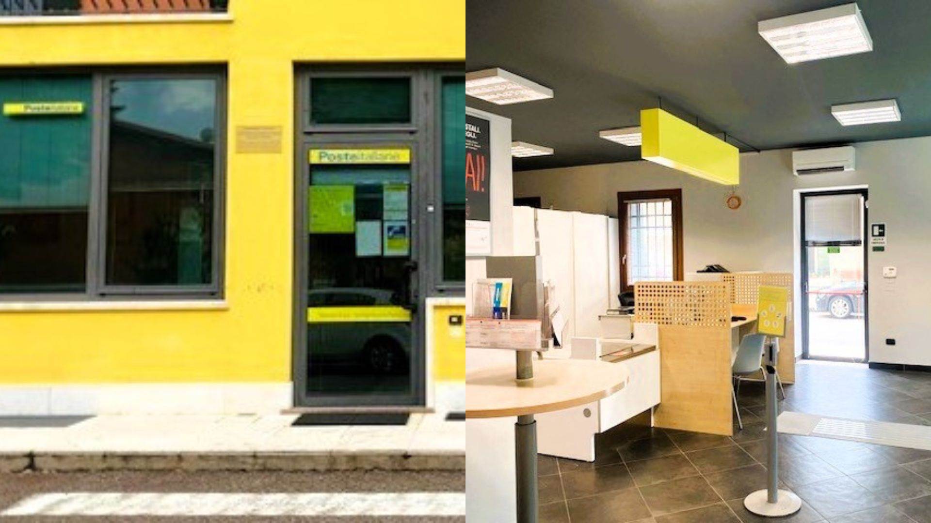 ufficio postale roveredo di guà