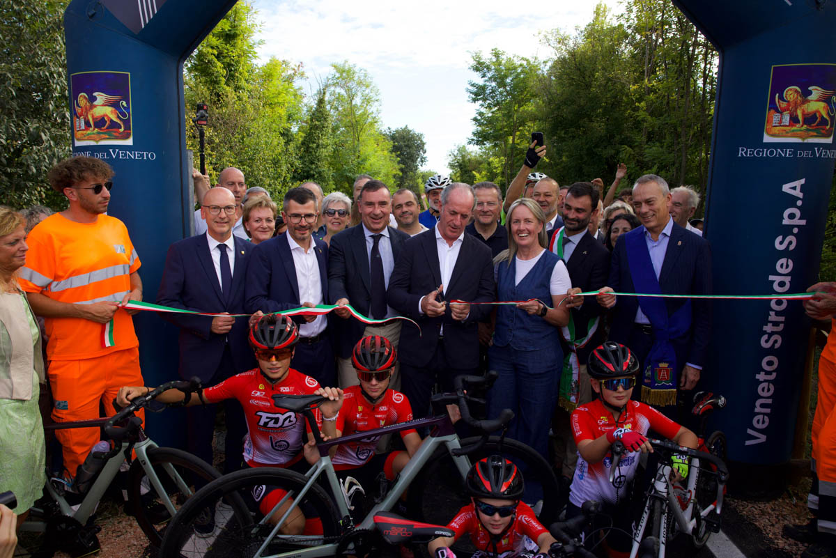 Ciclovia Treviso Ostiglia - Inaugurazione tratto Cologna Cerea