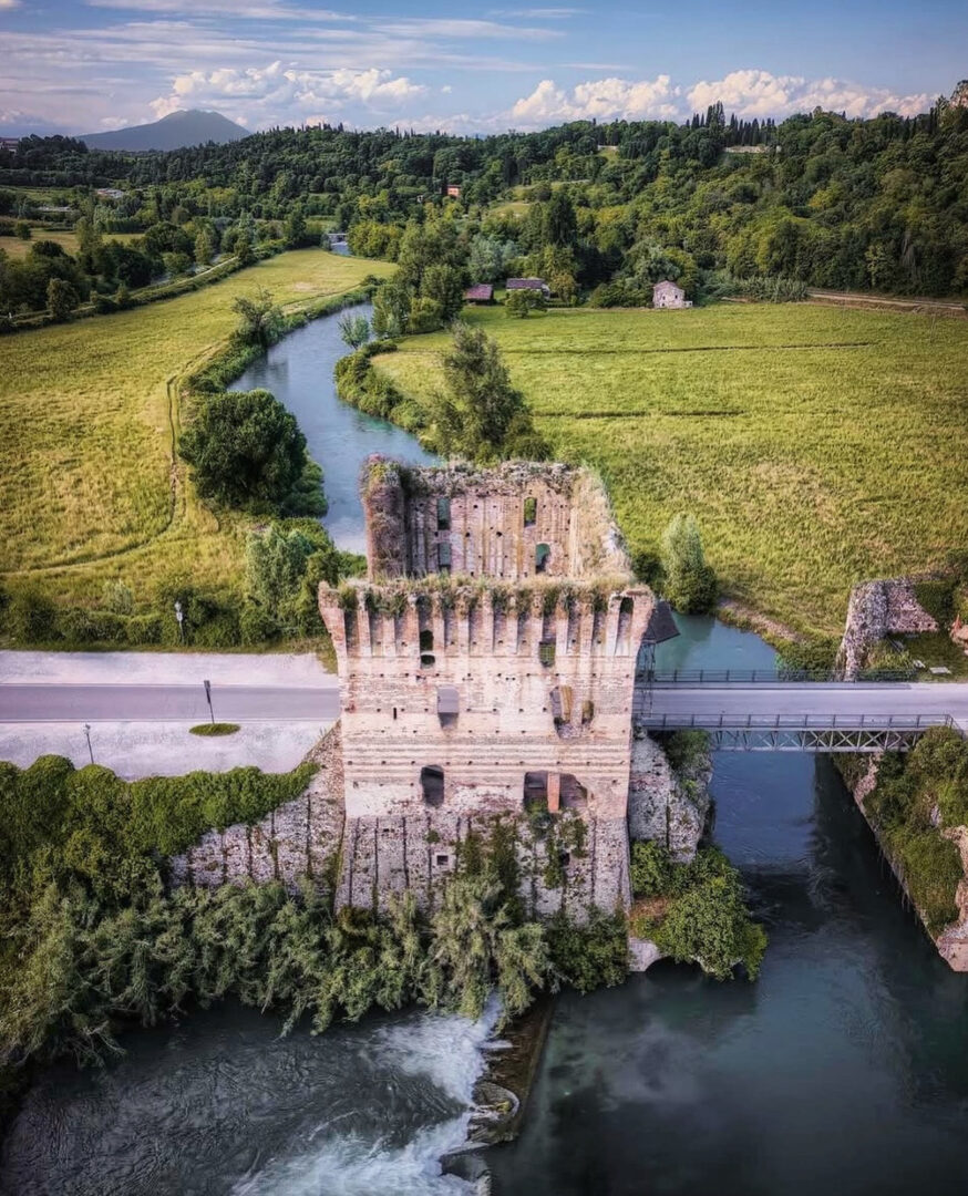 Il Ponte Visconteo a Valeggio sul Mincio