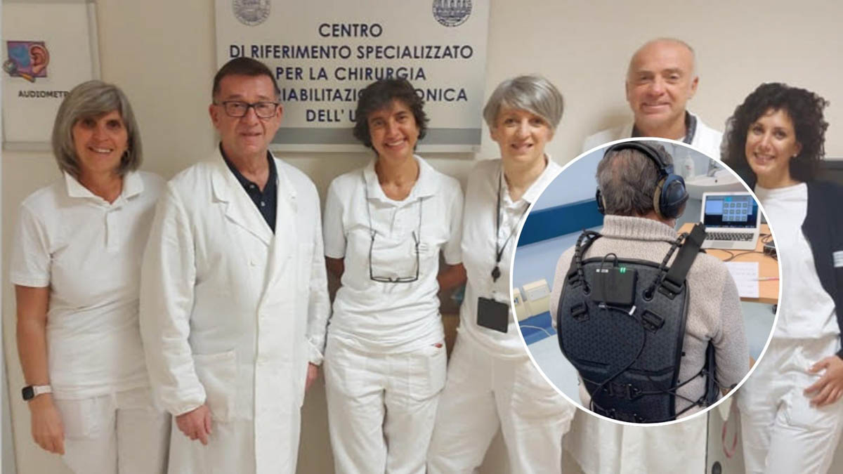 Otorinolaringoiatria Aoui Verona - giubbotto acustico-vibratorio