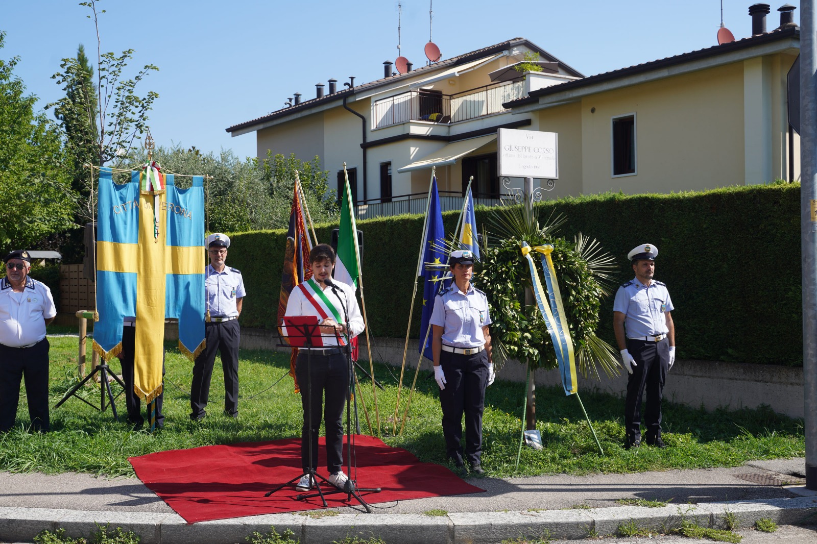 commemorazione giuseppe corso