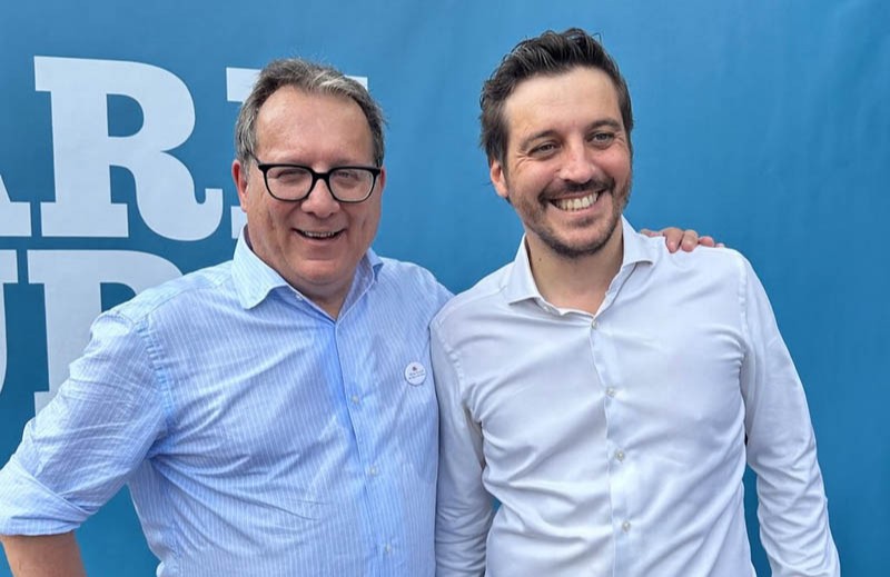 Giovanni Manildo e Alessio Albertini