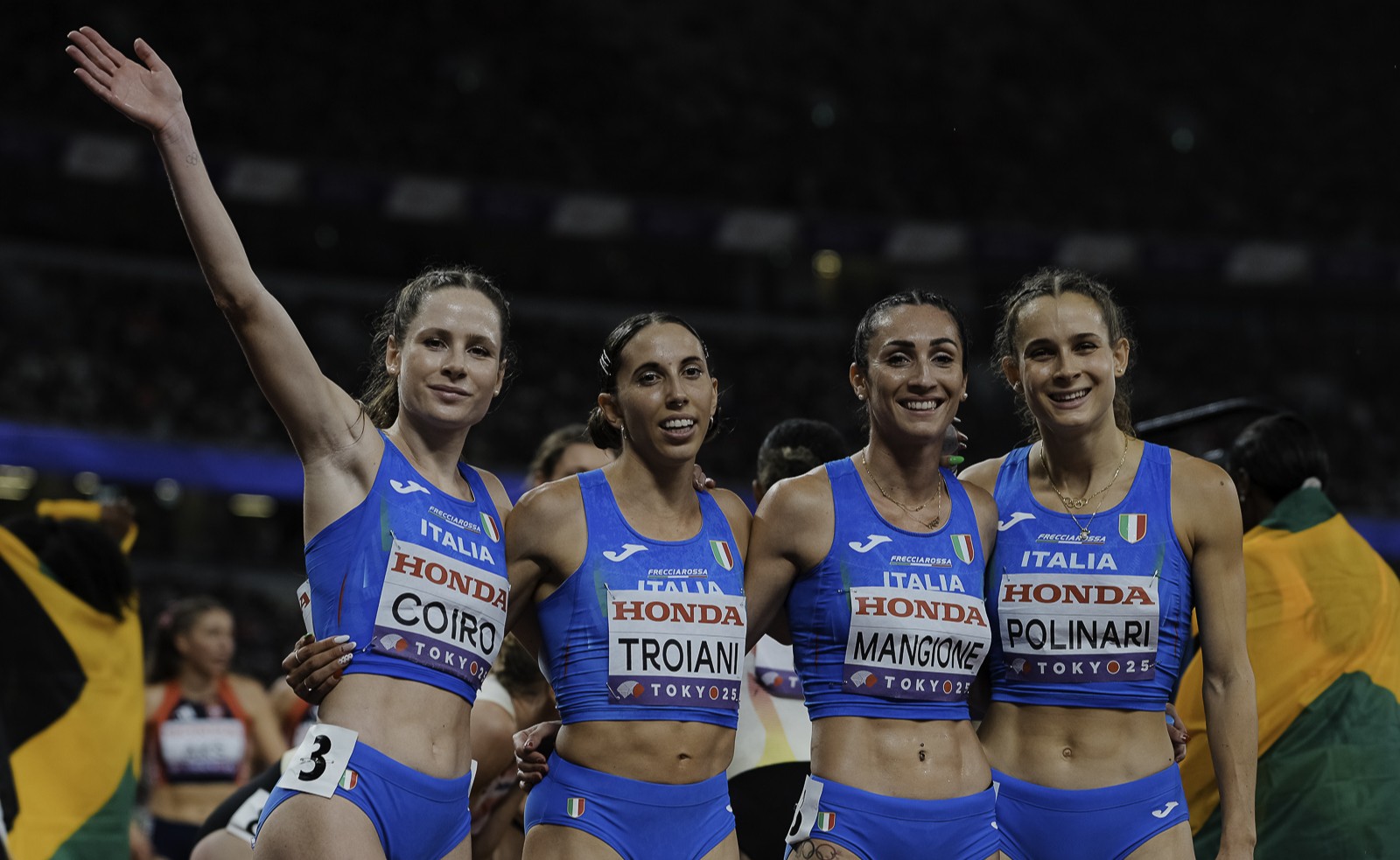 Anna Polinari 4x400 staffetta Mondiali Tokyo