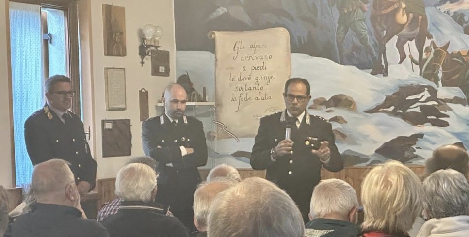Carabinieri truffe anziani incontro Sona