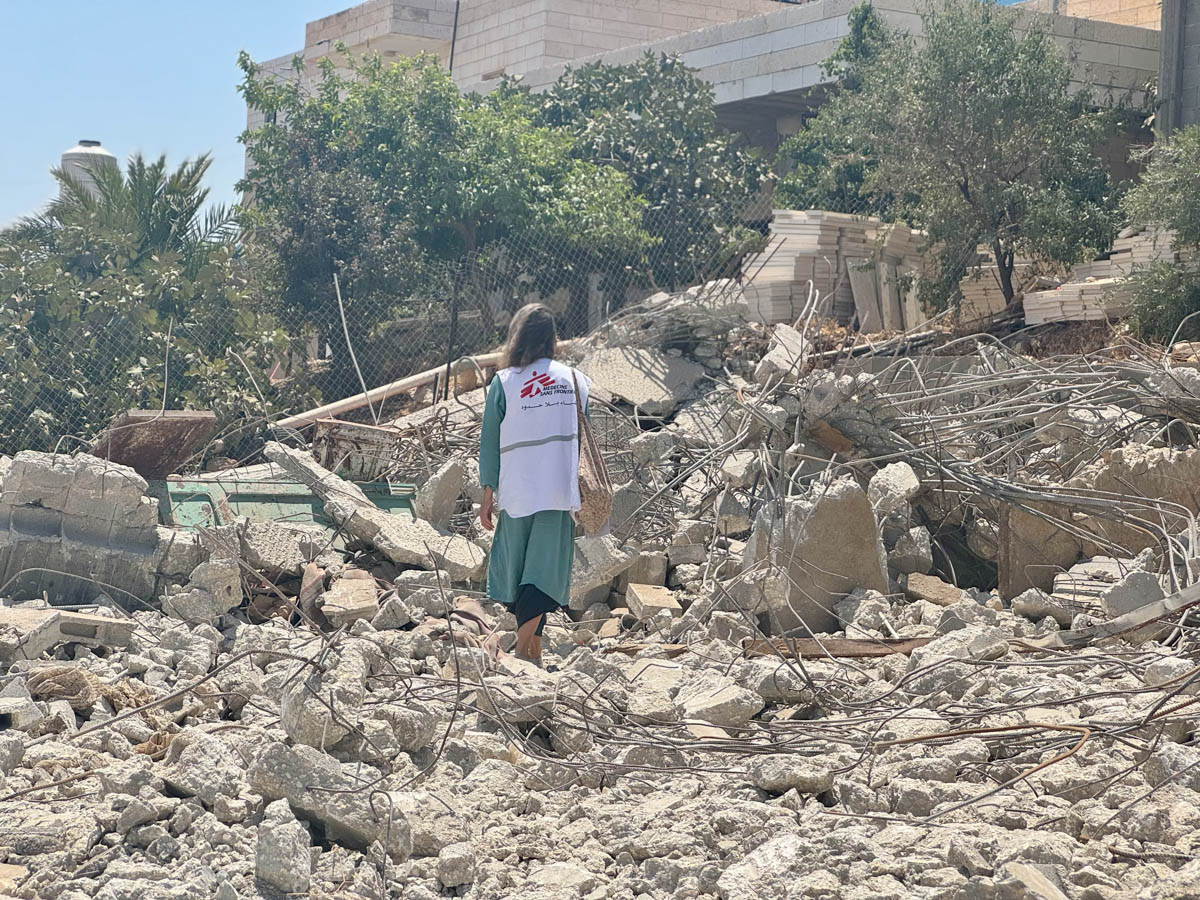 Cisgiordania Palestina MSF - Kisain village, West Bank (Credits Oday Alshobaki)