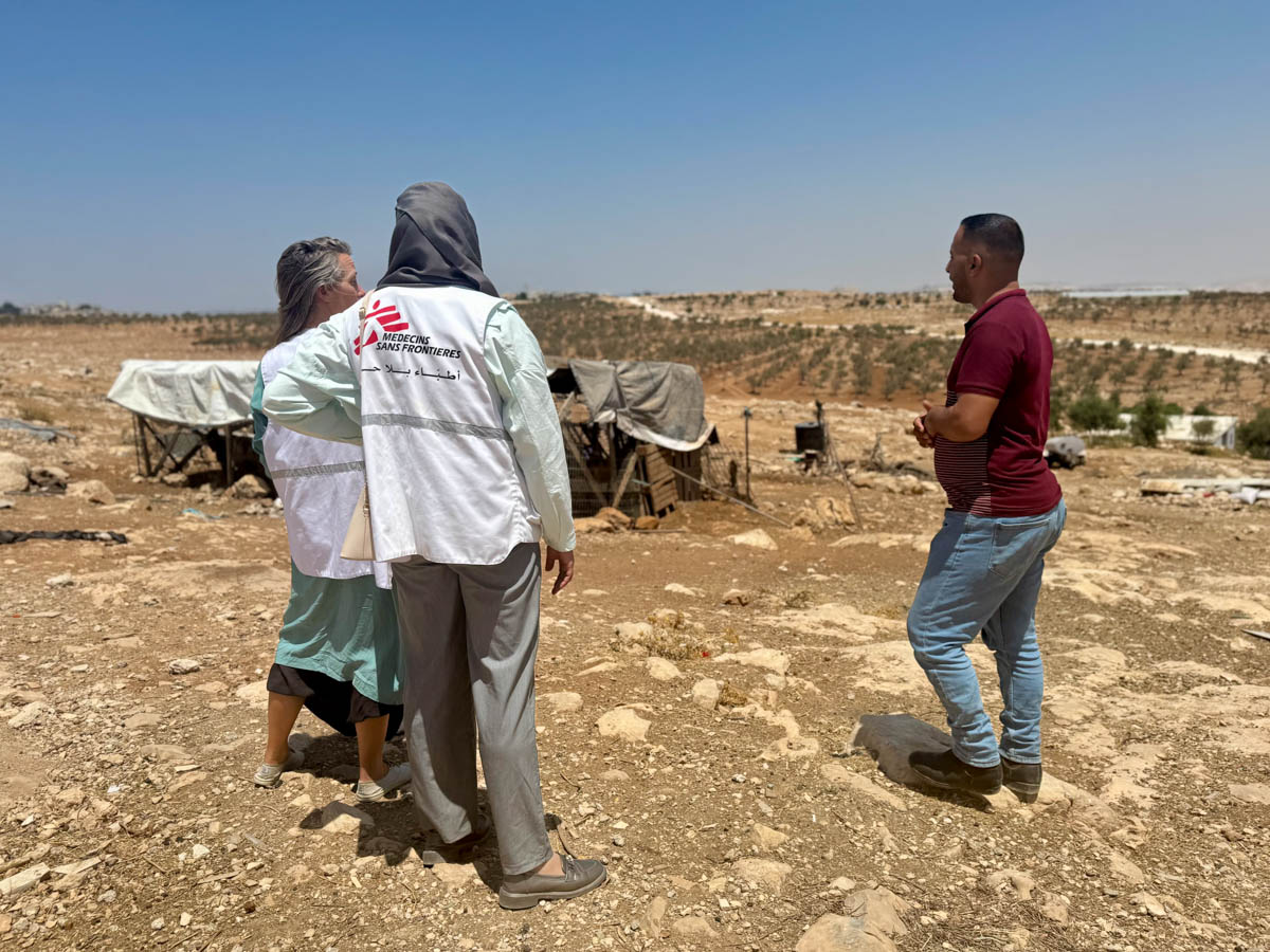 Cisgiordania Palestina MSF - Kisain village, West Bank (Credits Oday Alshobaki)