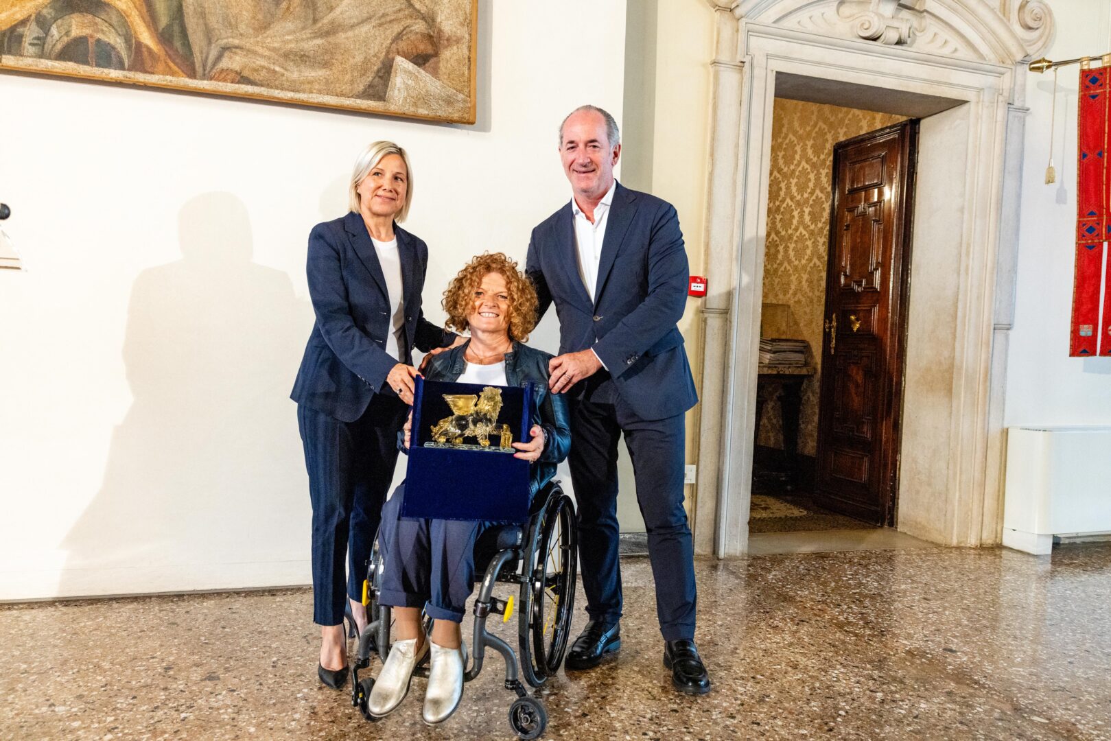 Francesca Porcellato Luca Zaia