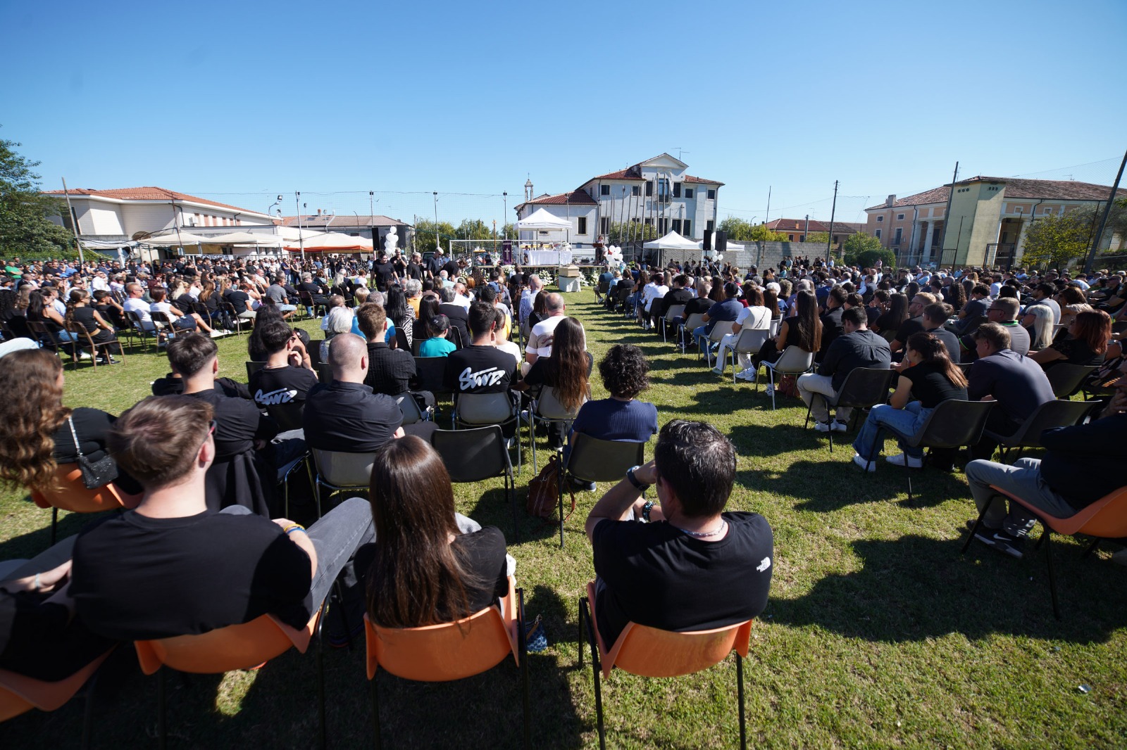 Funerali Mattia Adami Santo Stefano di Zimella (1)