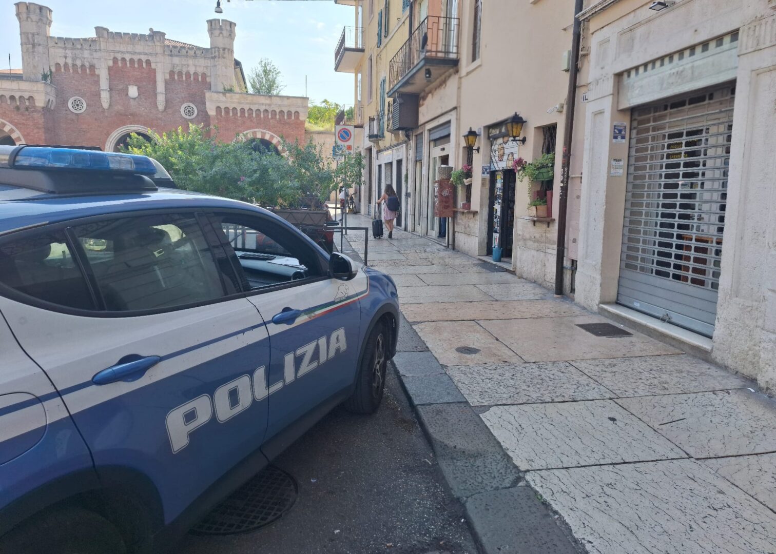 Polizia Via XX Settembre Porta Vescovo Veronetta