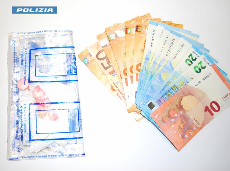 Polizia spaccio droga cocaina stadio