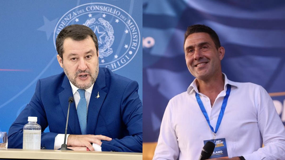 Matteo Salvini - Roberto Vannacci
