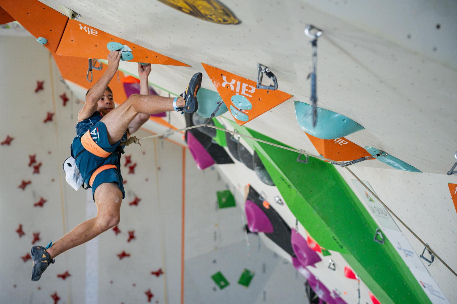 Pietro Franzoni Europei arrampicata Zilina