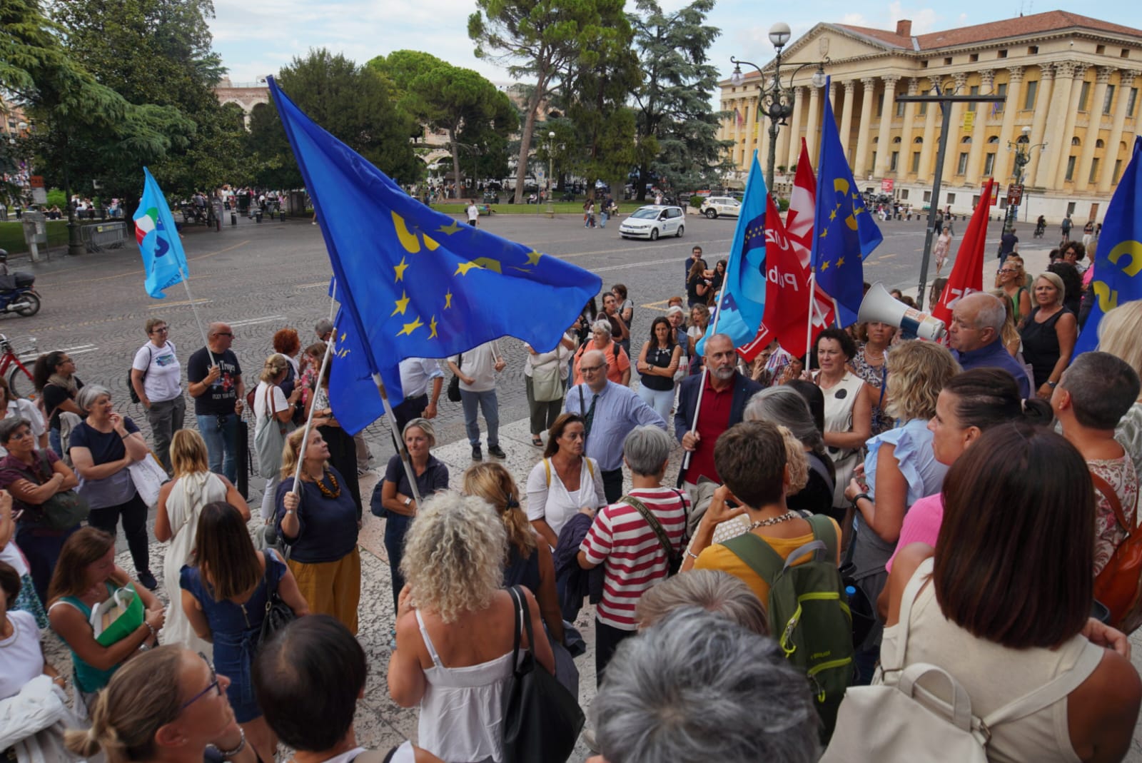 Protesta Maestre Verona 01.09 (1)