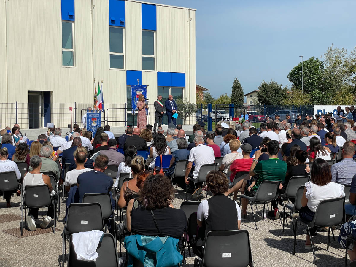 Inaugurazione della scuola secondaria di primo grado "Emanuela Loi" di Mozzecane