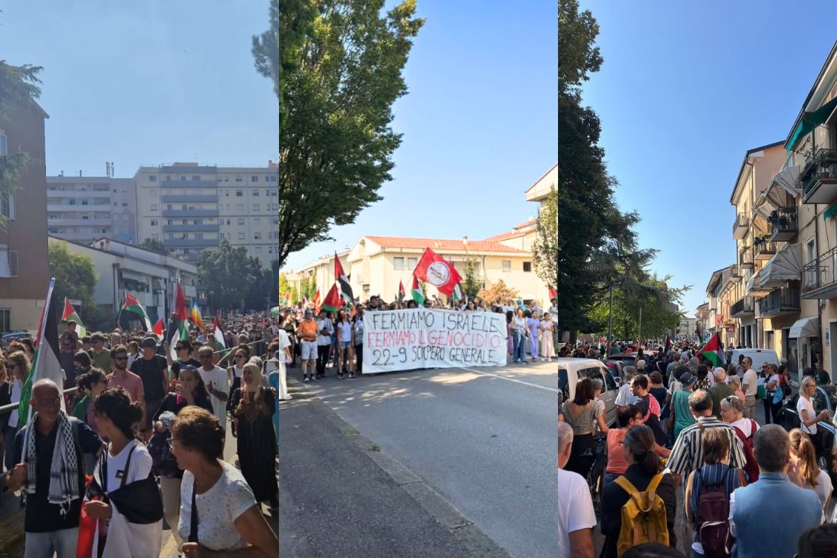 Verona per la Palestina sciopero 21.09.2025