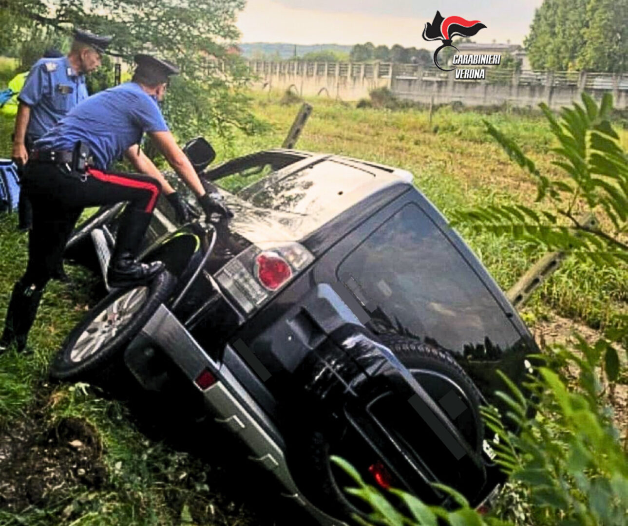 carabinieri villafranca verona anziano scomparso