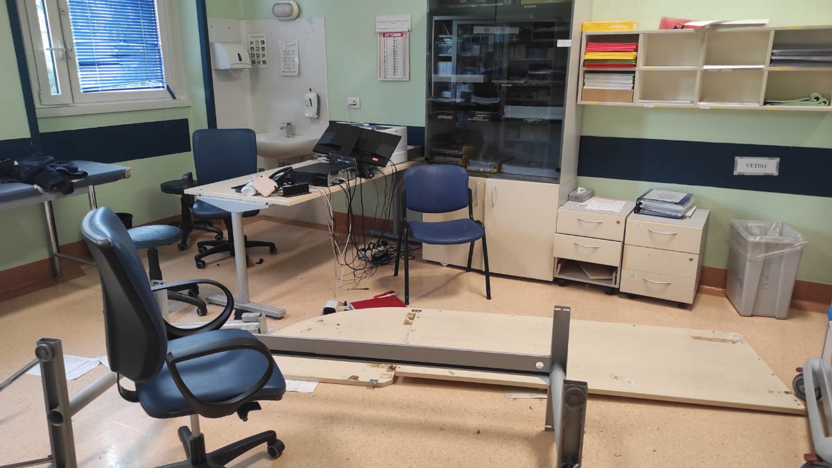 Aggressione Psichiatria ospedale Borgo Trento