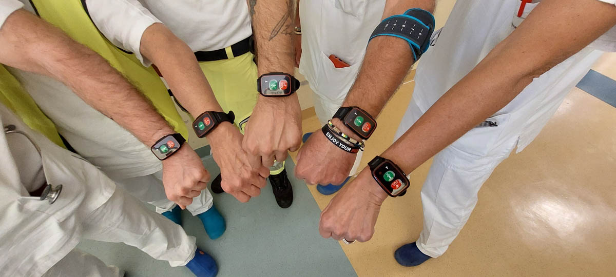 Braccialetti anti aggressioni pronto soccorso ULSS 9