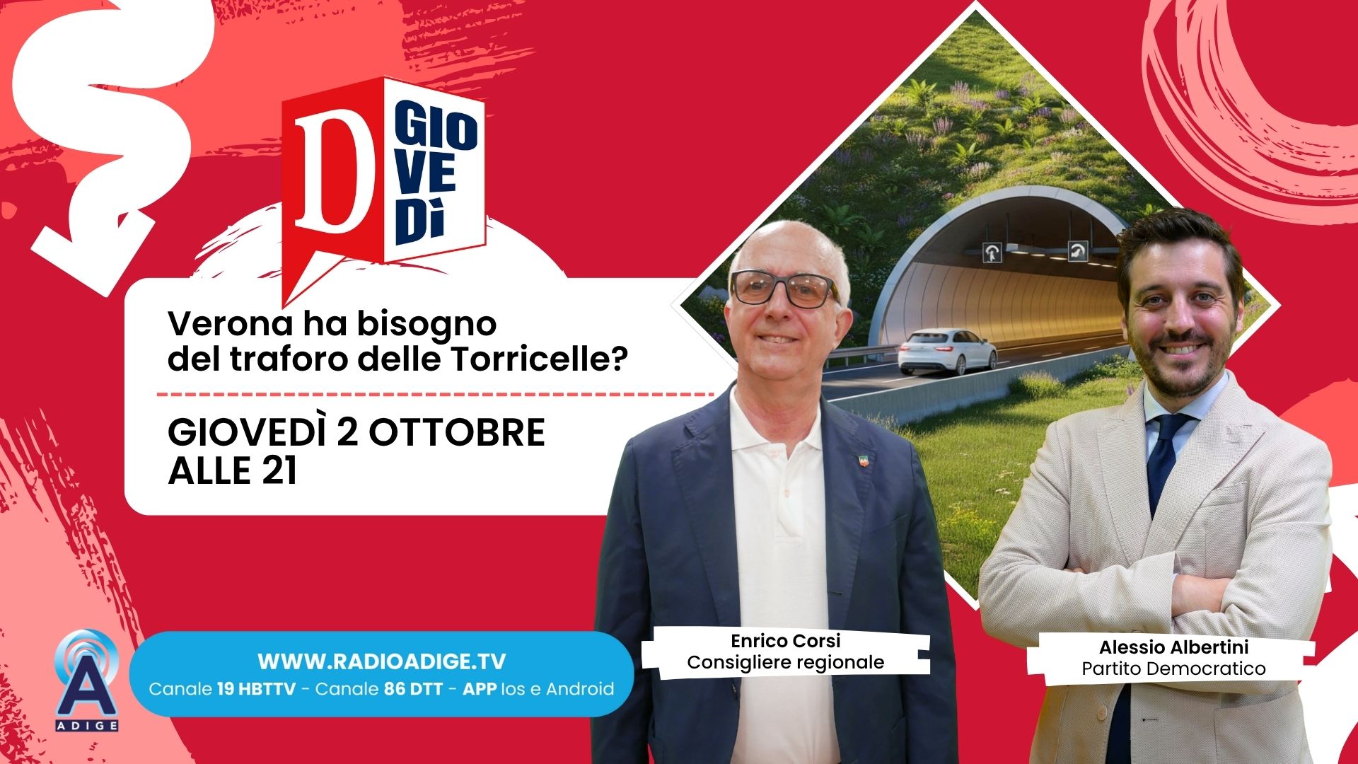 COPERTINA VIDEO - D GIOVEDÌ Traforo Torricelle 2 ottobre 2025
