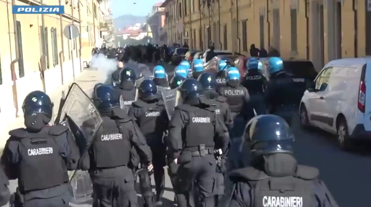 Carabinieri Digos Verona-Pisa