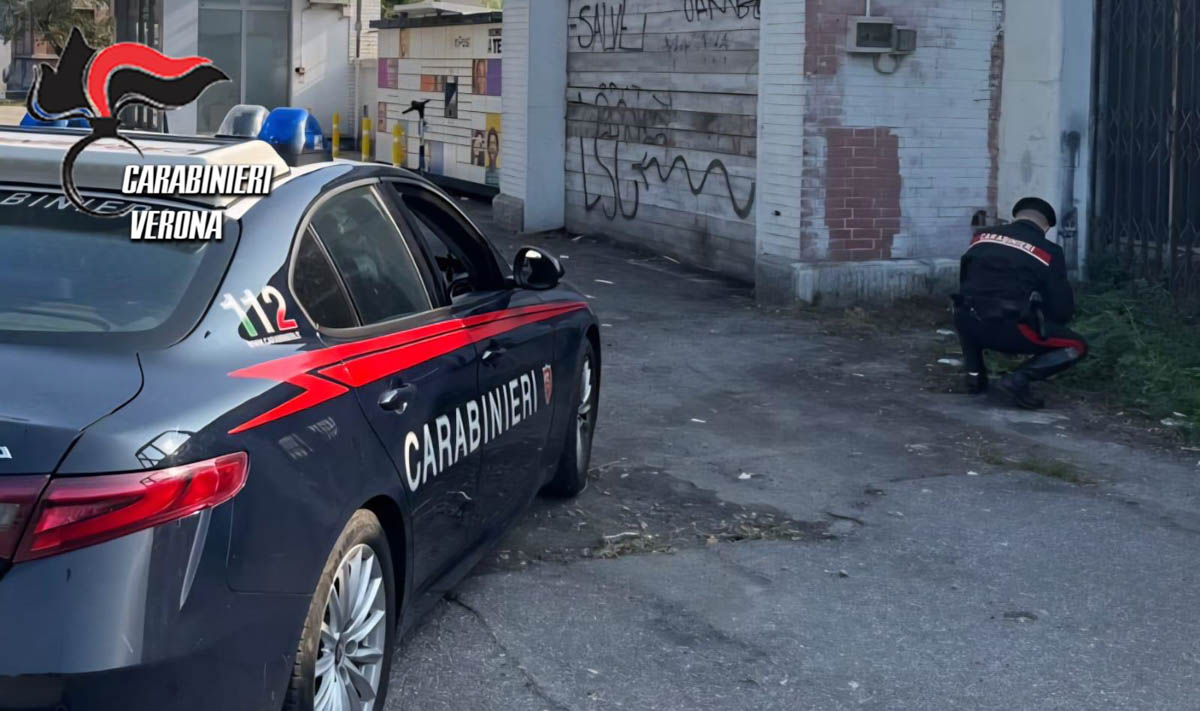 Carabinieri Verona droga via Torbido