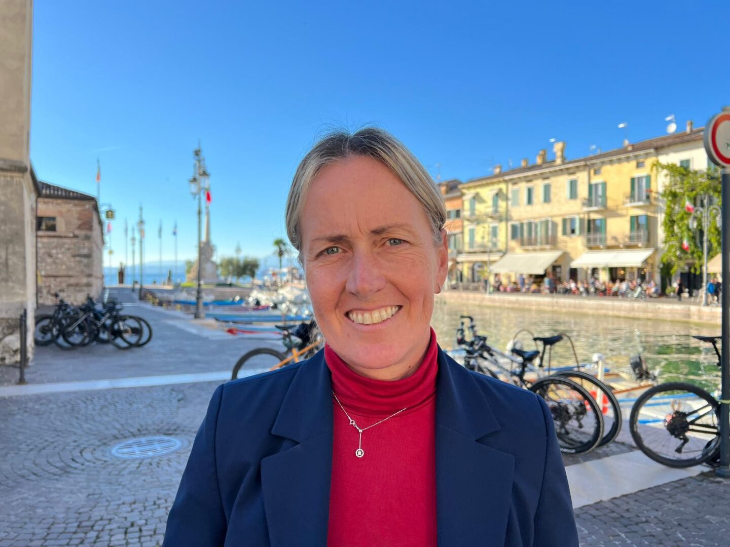Elisa De Berti Lazise Ciclovia del Garda