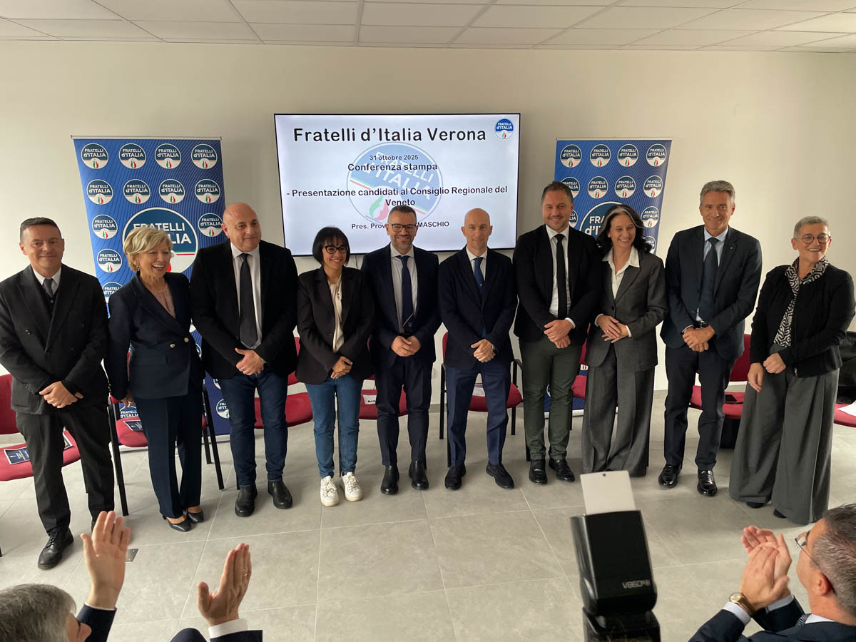Fratelli d'Italia - presentazione lista regionali Verona