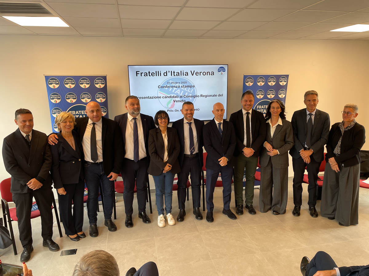 Fratelli d'Italia - presentazione lista regionali Verona