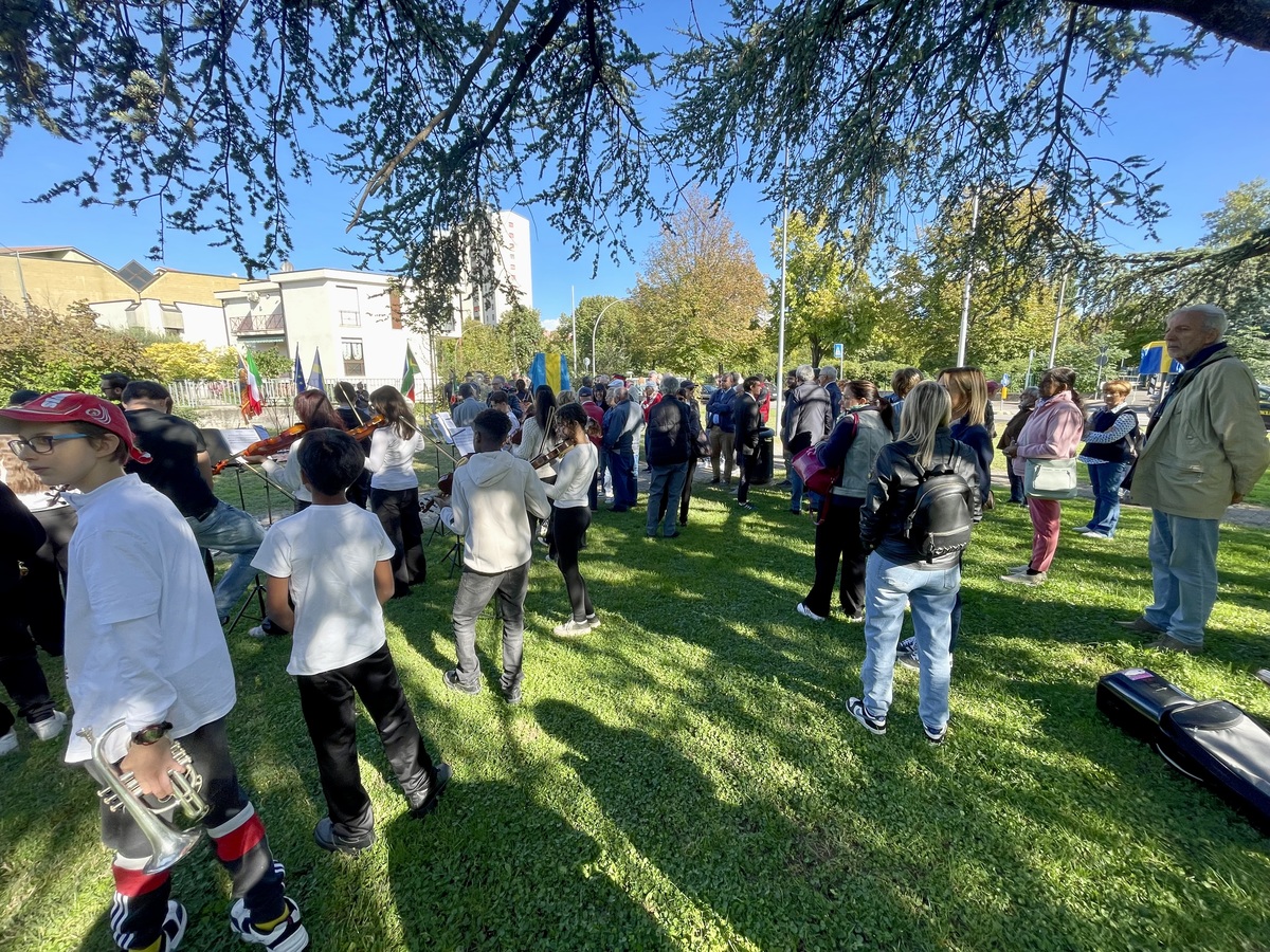 Giardini Nelson Mandela via Girolamo dalla Corte a Borgo Venezia