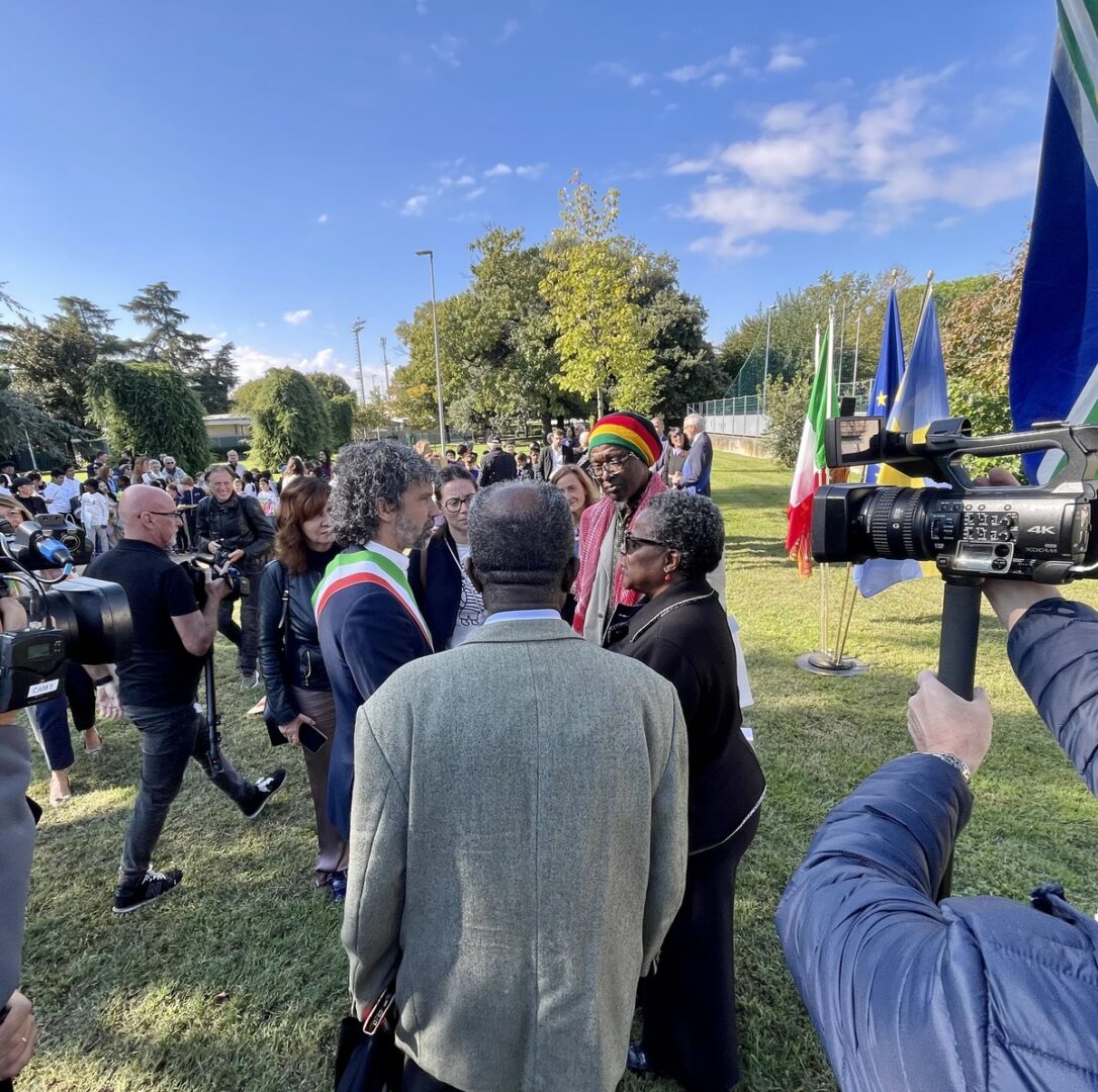 Giardini Nelson Mandela via Girolamo dalla Corte a Borgo Venezia